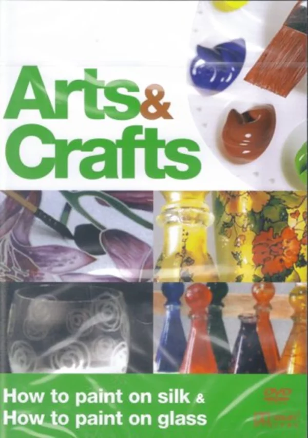 Arts & Crafts: How To Paint On Silk & How To Paint On Glass 1986 DVD