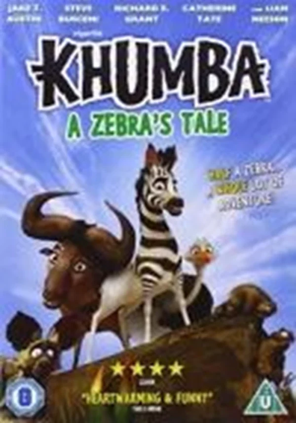 Khumba: A Zebra's Tale Liam Neeson 2014 DVD Top-quality Free UK shipping