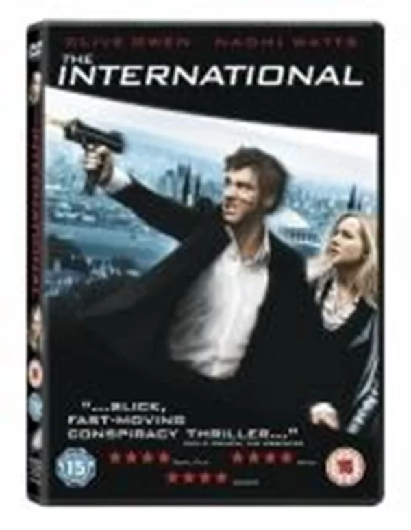 The International Clive Owen 2009 DVD Top-quality Free UK shipping