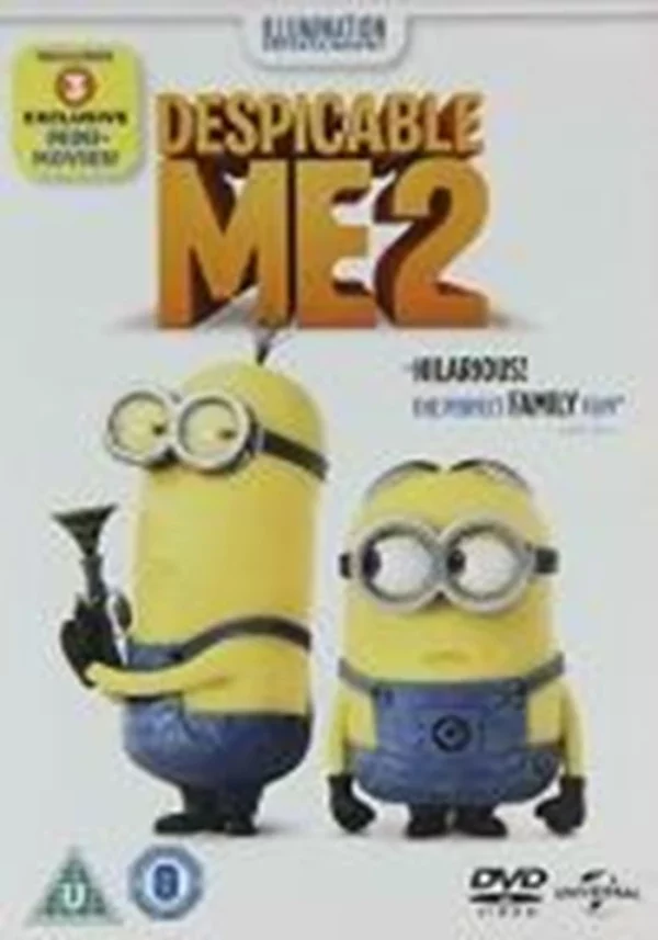 Despicable Me 2 Steve Carrell 2013 DVD Top-quality Free UK shipping