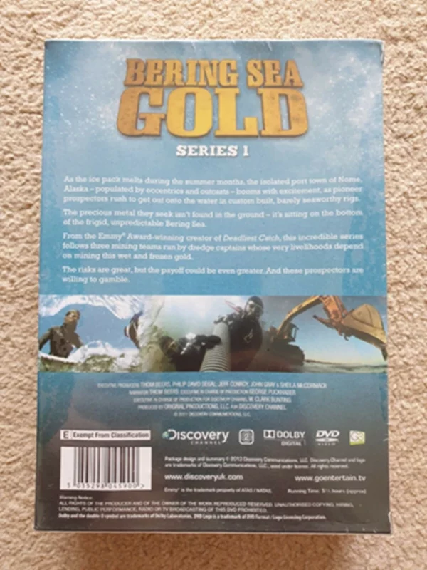 Bering Sea Gold - Series 1 Does not apply 2013 DVD Top-quality Free UK shipping