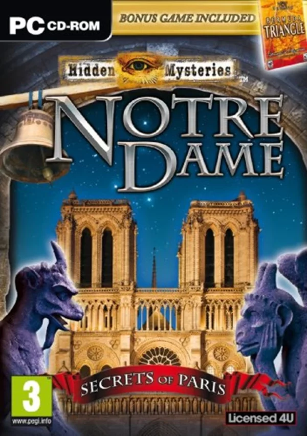 Hidden Mysteries Notre Dame - Secrets in Paris Windows XP 2011 New Top-quality