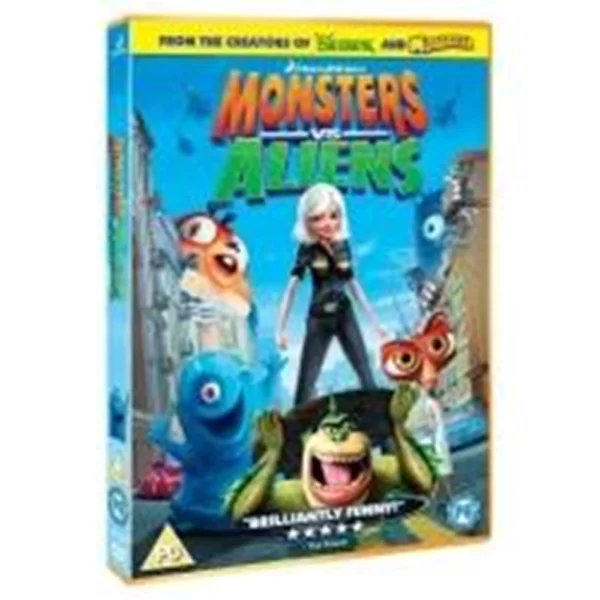 Monsters Vs Aliens Bob Letterman 2009 DVD Top-quality Free UK shipping