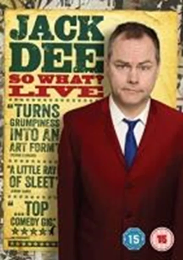 Jack Dee: So What? Live Jack Dee 2013 DVD Top-quality Free UK shipping