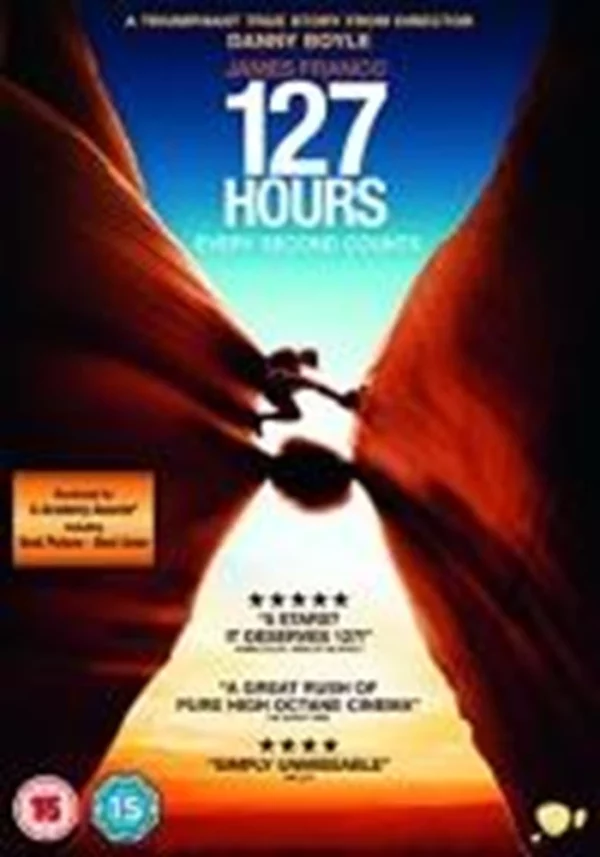 127 Hours every second counts James Franco 2011 DVD Top-quality