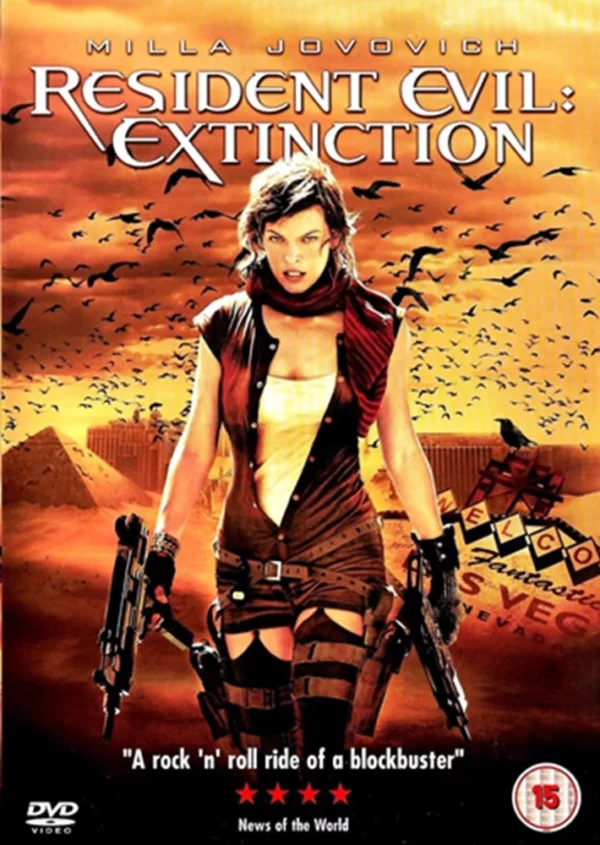 Resident Evil 3: Extinction Milla Jovovich 2008 DVD Top-quality