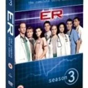 ER Season 3 George Clooney 2005 DVD Top-quality Free UK shipping