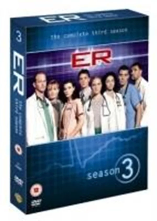 ER Season 3 George Clooney 2005 DVD Top-quality Free UK shipping