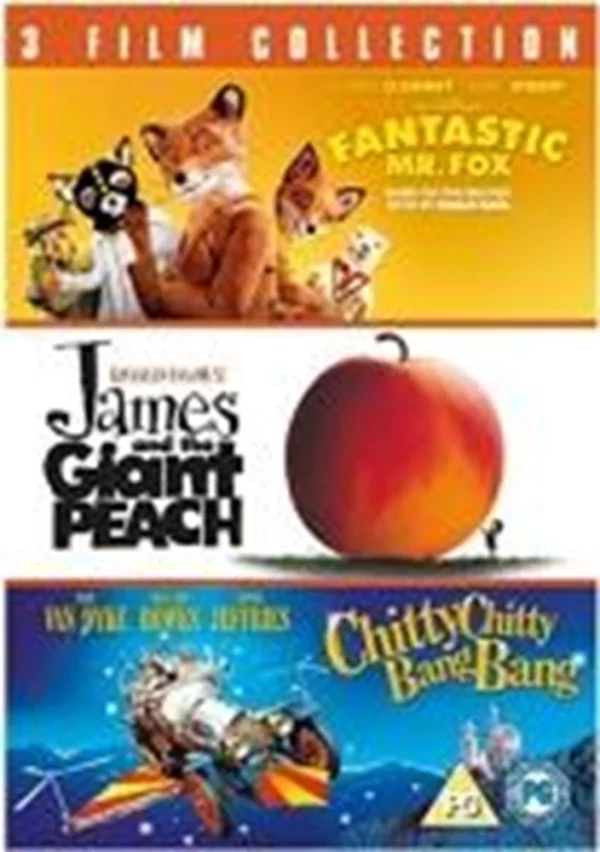 Fantastic Mr. Fox/James & the Giant Peach/Chitty Chitty Bang Bang Dick Van Dyke