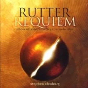 Rutter: Requiem Stephen Cleobury. 1998 CD Top-quality Free UK shipping