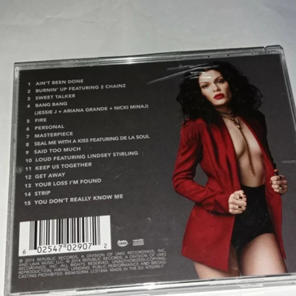 Sweet Talker Jessie J 2014 CD Top-quality Free UK shipping