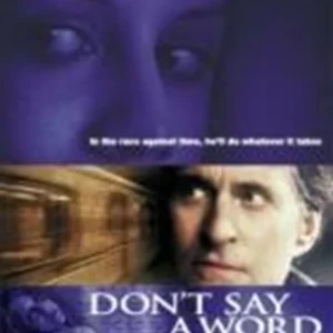 Don't Say A Word Michael Douglas 2004 DVD Top-quality Free UK shipping