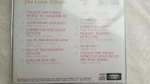 The Love Album - Your Heart And Soul White, Barry 1997 CD Top-quality