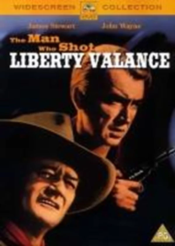 Man Who Shot Liberty Valance James Stewart 1962 DVD Top-quality