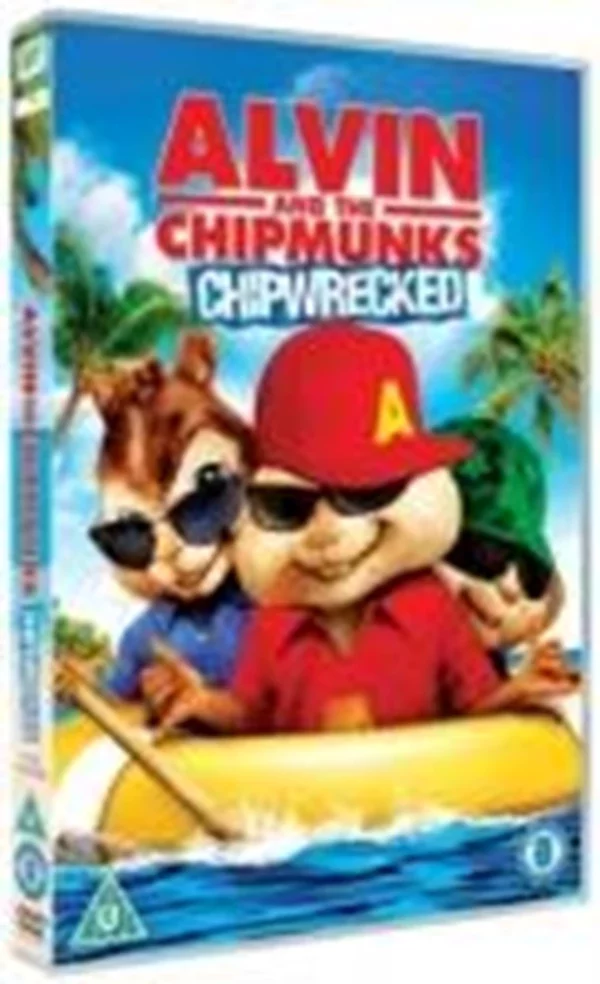 Alvin and the Chipmunks: Chipwrecked Justin Long 2012 DVD Top-quality