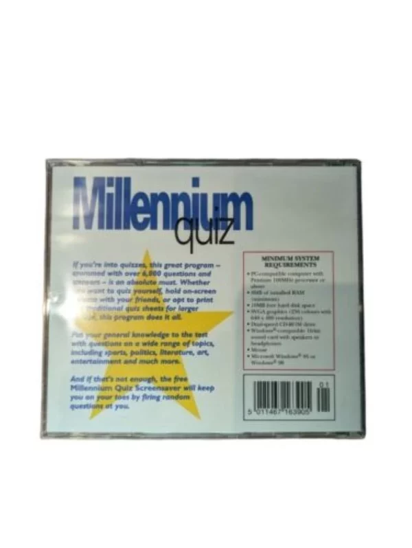 Millennium Quiz Windows 95,98 Top-quality Free UK shipping