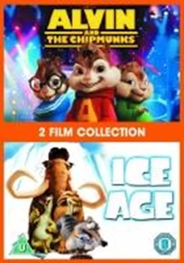 Alvin And The Chipmunks / Ice Age 2010 DVD Top-quality Free UK shipping