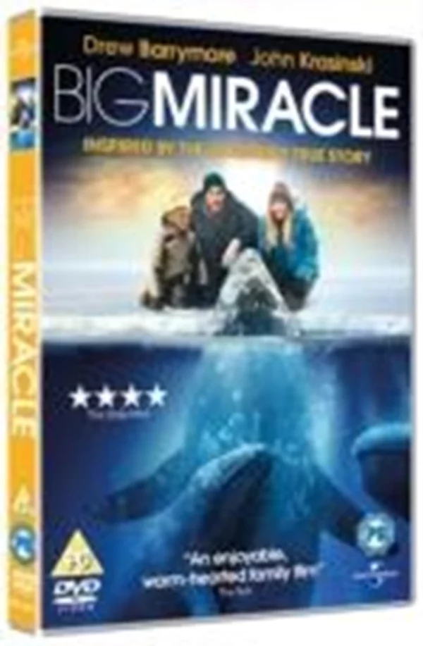 Big Miracle Drew Barrymore 2012 DVD Top-quality Free UK shipping