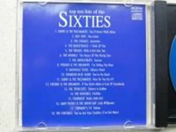 Top Ten Hits of the Sixties Various Artists 2008 CD Top-quality