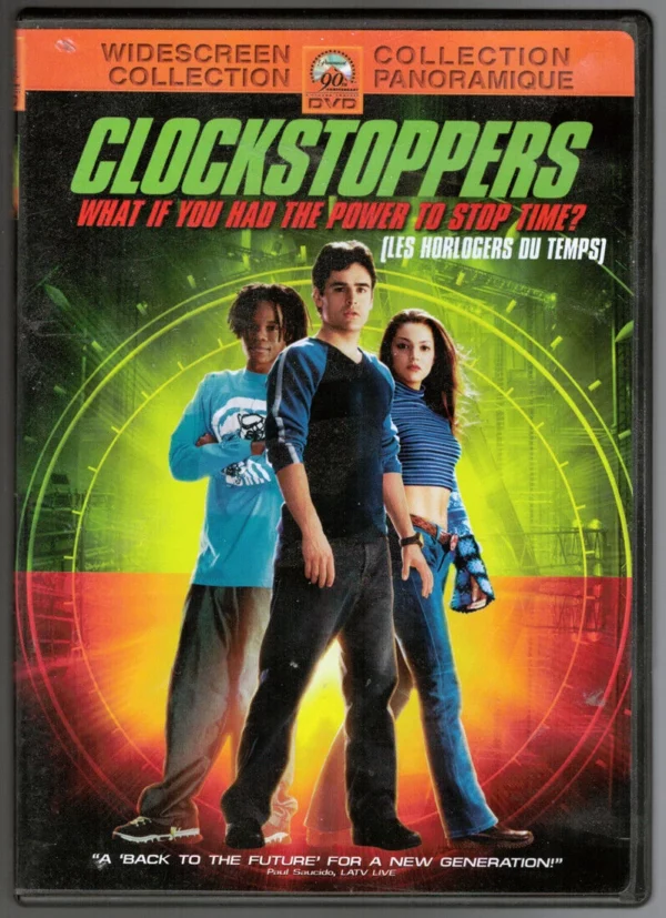 Clockstoppers Jesse Bradford 2002 DVD Top-quality Free UK shipping