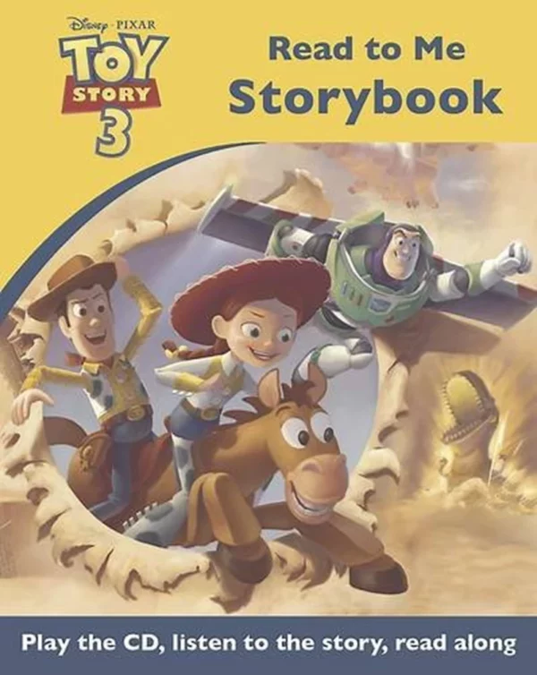 Disney Toy Story 3 Read to Me Book 2013 DVD Top-quality Free UK shipping