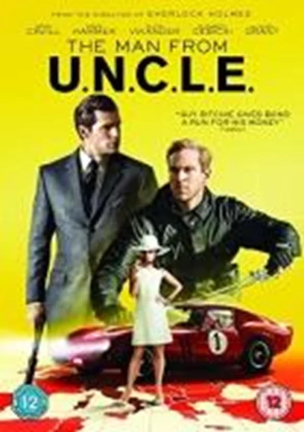 The Man from U.N.C.L.E. Henry Cavill DVD Top-quality Free UK shipping