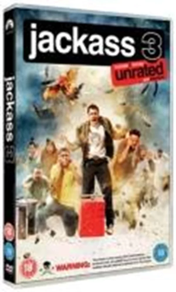 Jackass 3: The Explosive Extended Edition Johnny Knoxville 2011 DVD Top-quality