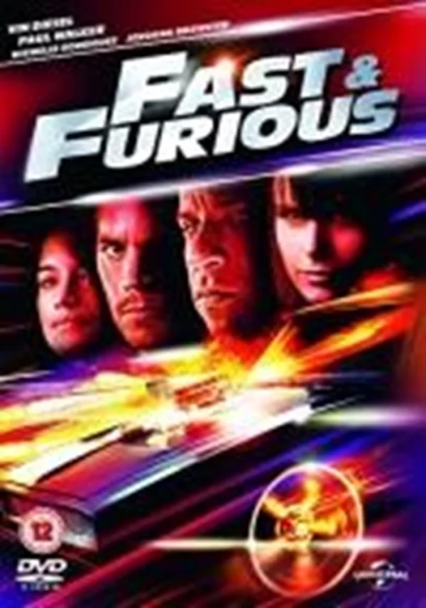 Fast and Furious Vin Diesel 2013 DVD Top-quality Free UK shipping