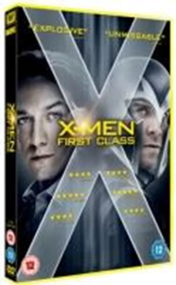 X-Men: First Class James Mcavoy 2011 DVD Top-quality Free UK shipping