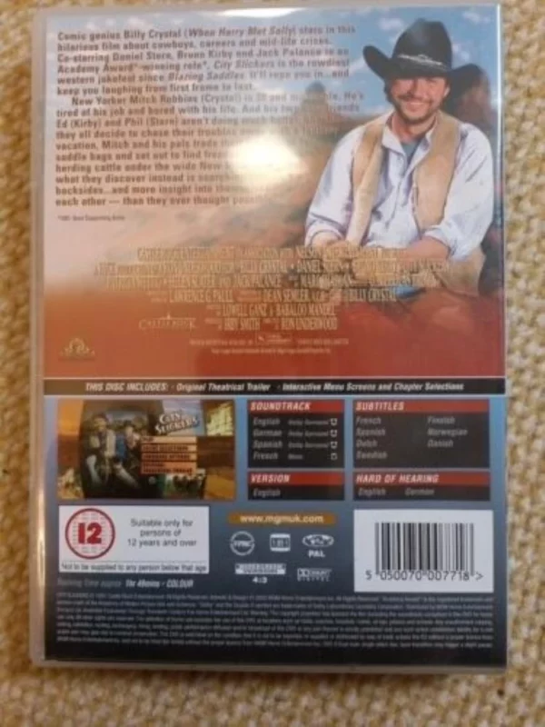 City Slickers Bruno Kirby 2001 DVD Top-quality Free UK shipping