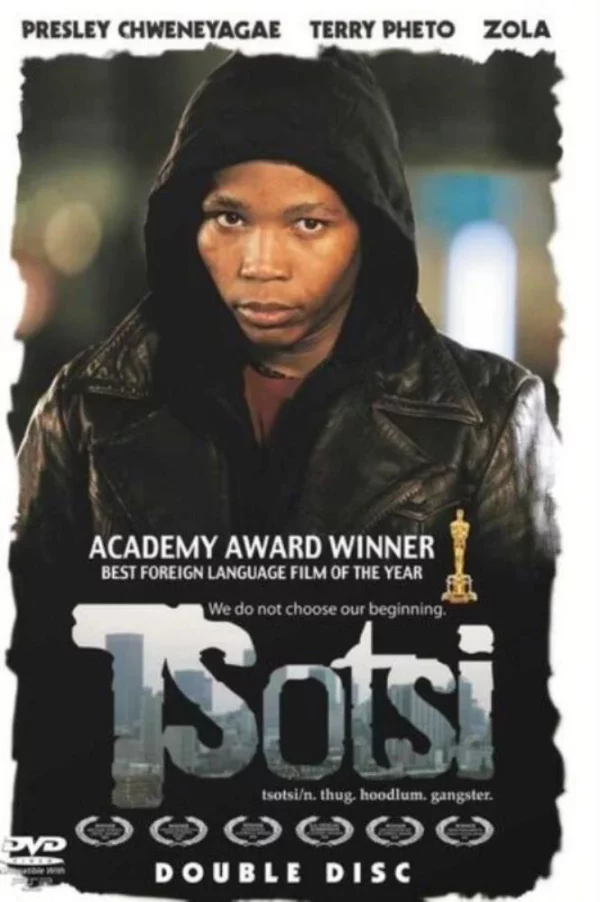 TSOTSI Presley Chweneyagae 2005 DVD Top-quality Free UK shipping