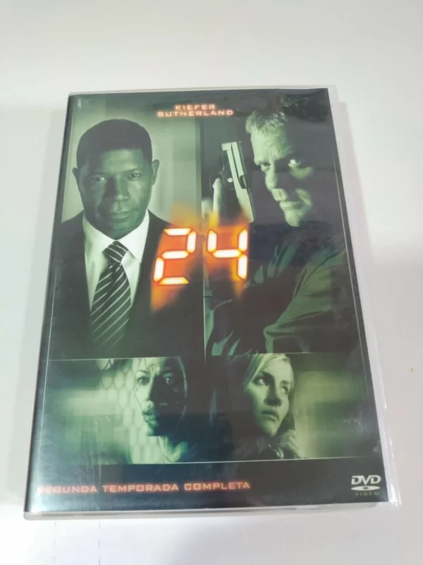 24 - Segunda Temporada Completa Kiefer Sutherland 2006 DVD Top-quality