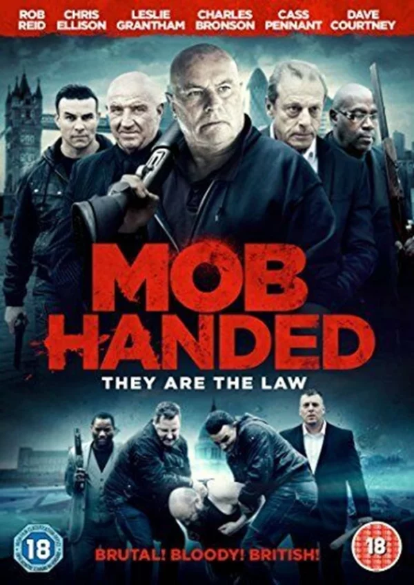 Mob Handed Leslie Grantham 2016 New DVD Top-quality Free UK shipping