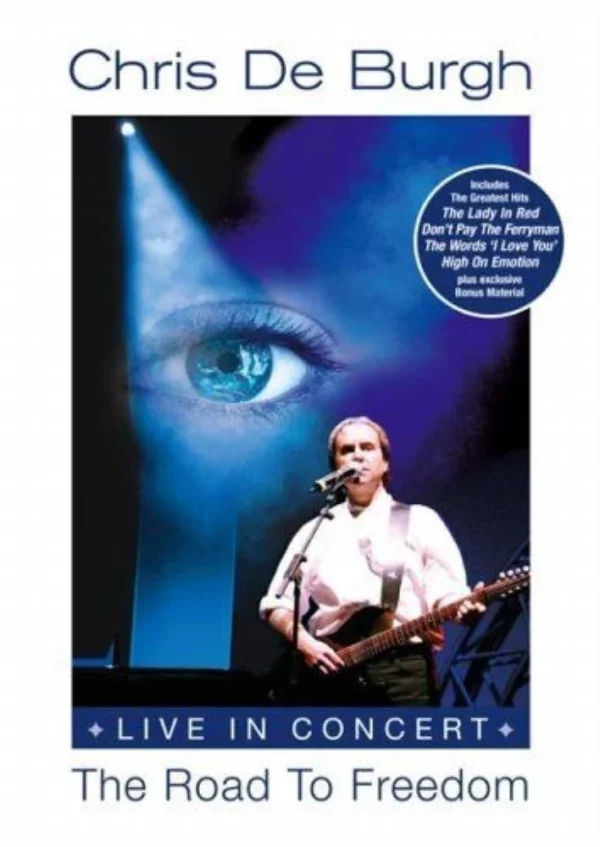 Chris De Burgh: The Road To Freedom 2004 DVD Top-quality Free UK shipping