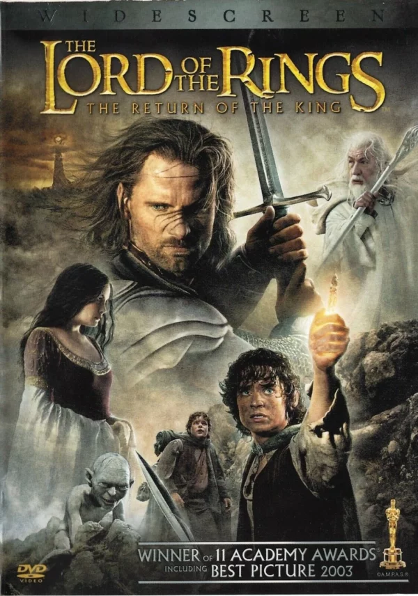 THE LORD OF THE RINGS Elijah Wood DVD Top-quality Free UK shipping