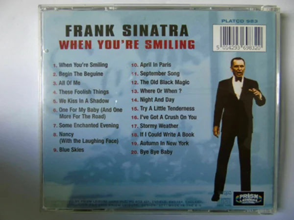 When You're Smiling Frank Sinatra 2003 CD Top-quality Free UK shipping