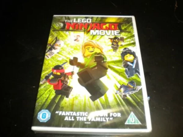 The Lego Ninjago Movie Jackie Chan 2018 New DVD Top-quality Free UK shipping