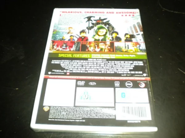 The Lego Ninjago Movie Jackie Chan 2018 New DVD Top-quality Free UK shipping