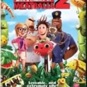 Cloudy with a Chance of Meatballs 2 Anna Faris 2014 DVD Top-quality