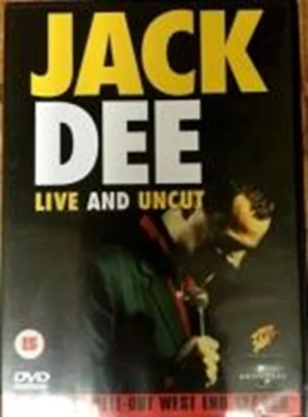 Jack Dee: Live And Uncut Jack Dee 1999 DVD Top-quality Free UK shipping