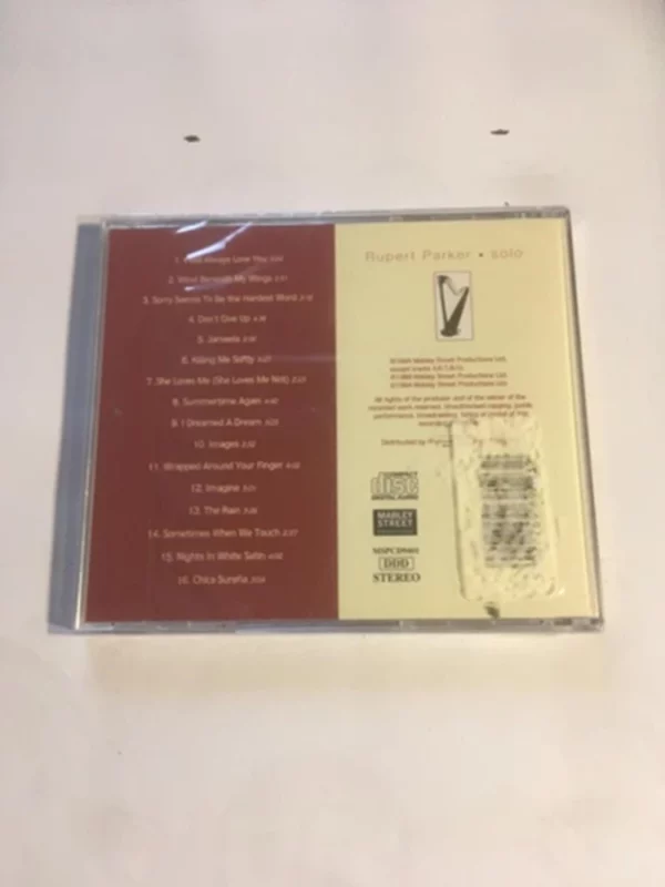 Solo Rupert Parker 1994 CD Top-quality Free UK shipping