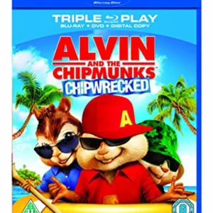 Alvin and the Chipmunks: Chipwrecked Jason Lee 2012 Blu-ray Top-quality