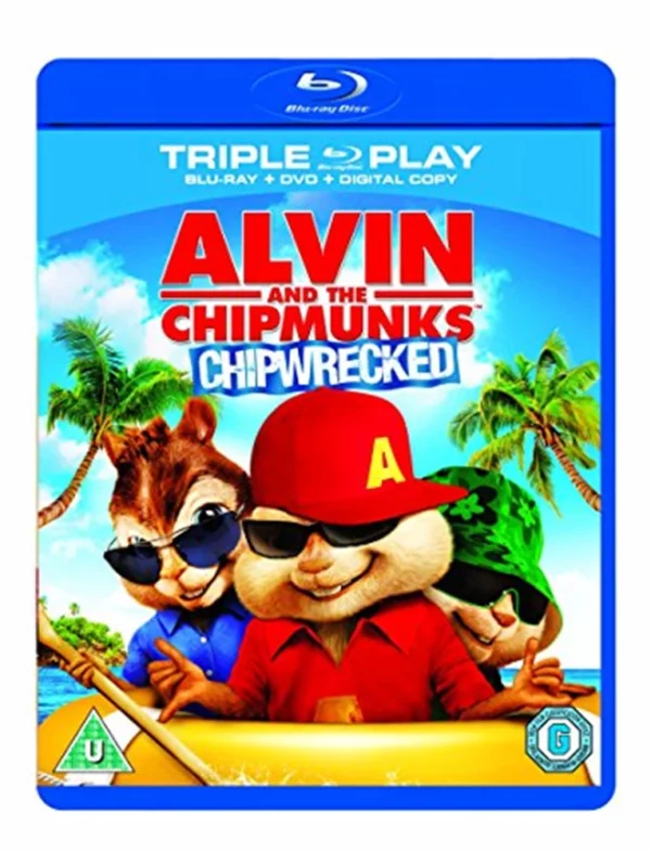 Alvin and the Chipmunks: Chipwrecked Jason Lee 2012 Blu-ray Top-quality