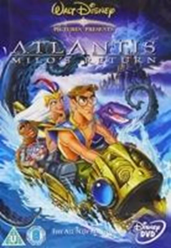 Atlantis: Milo's Return James Arnold Taylor 2003 DVD Top-quality