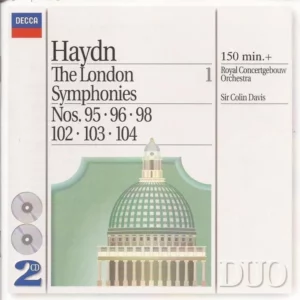 Haydn: The London Symphonies, Vol. 1 Sir Colin Davis 1994 CD Top-quality