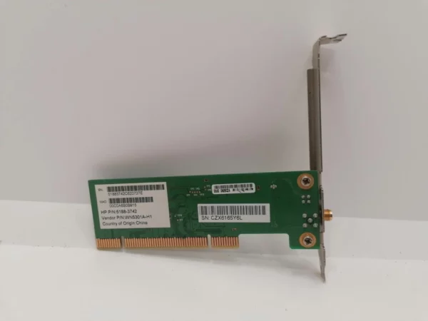 Anatel HP 5188-3742 Wireless LAN PCI Adapter 54 Mbps 802.11g WN5301A-H1-V02