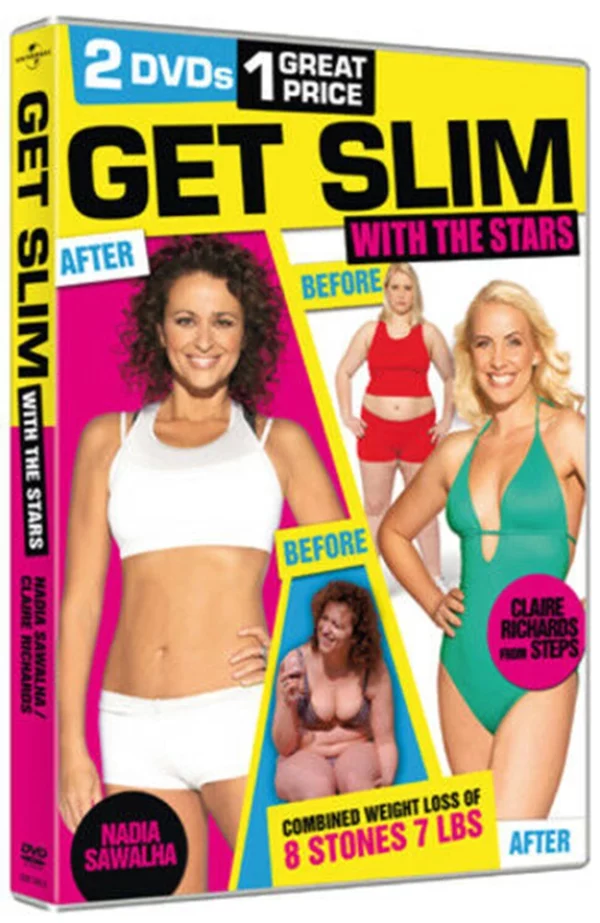 Get Slim With The Stars - Claire Richards / Nadia Sawalha ) 2011 DVD