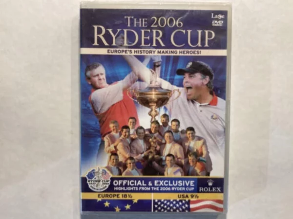 The 2006 Ryder Cup 2006 DVD Top-quality Free UK shipping