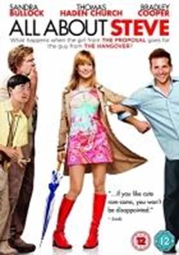 All About Steve Sandra Bullock 2010 DVD Top-quality Free UK shipping