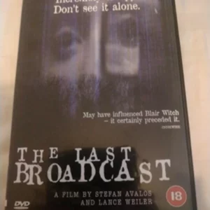 The Last Broadcast Lance Weiler 2000 DVD Top-quality Free UK shipping